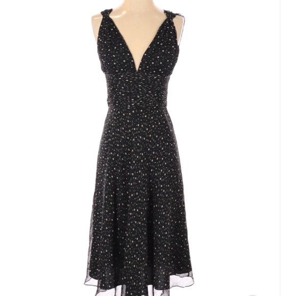 White House Black Market Dresses & Skirts - White House Black Market Silk Sleeveless Dress